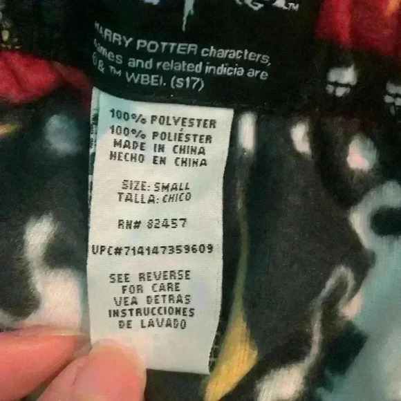 Harry Potter Sleep Pants and Paper Head Mask - Picture 4 of 4